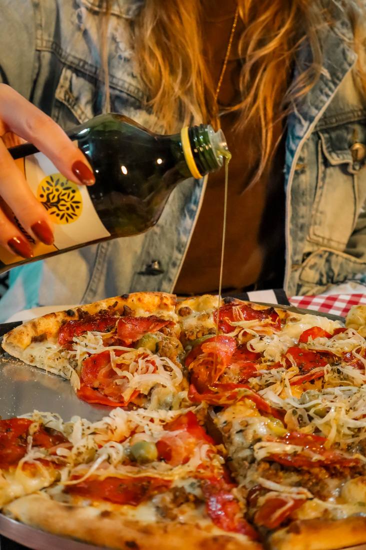 Amor pela pizza Dom Netto